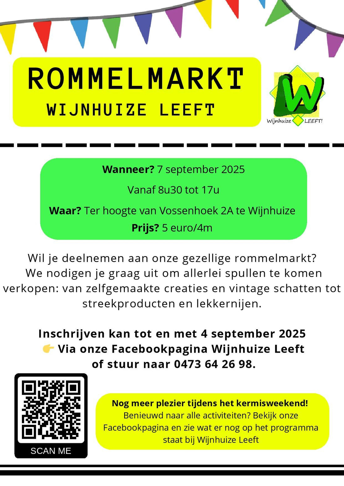 ROMMELMARKT - Wijnhuize Leeft