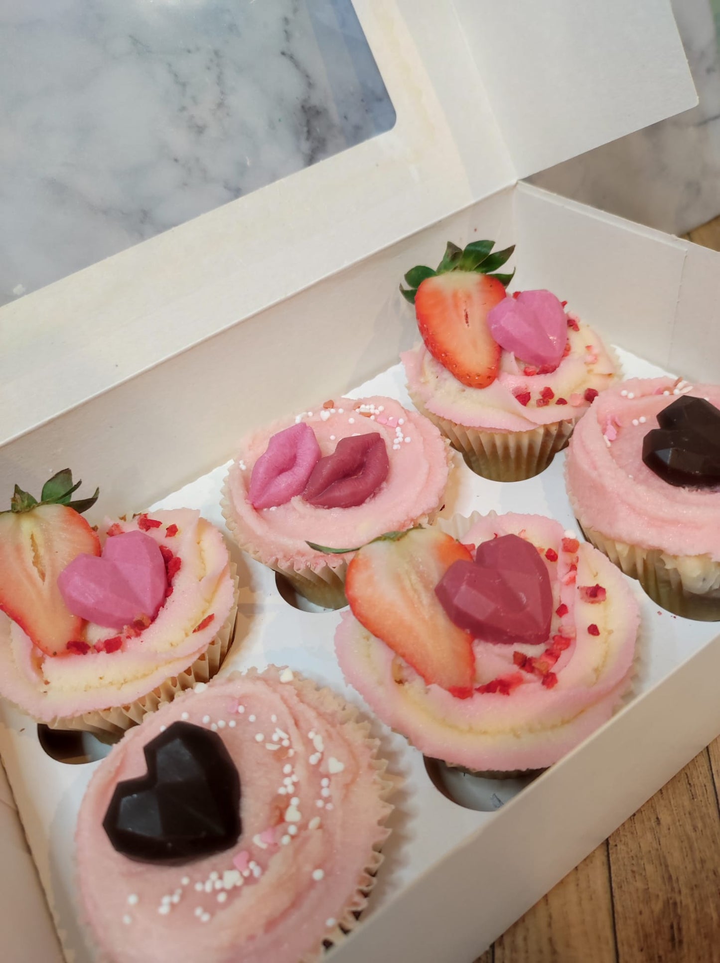 Cupcakes - love - Valentijn