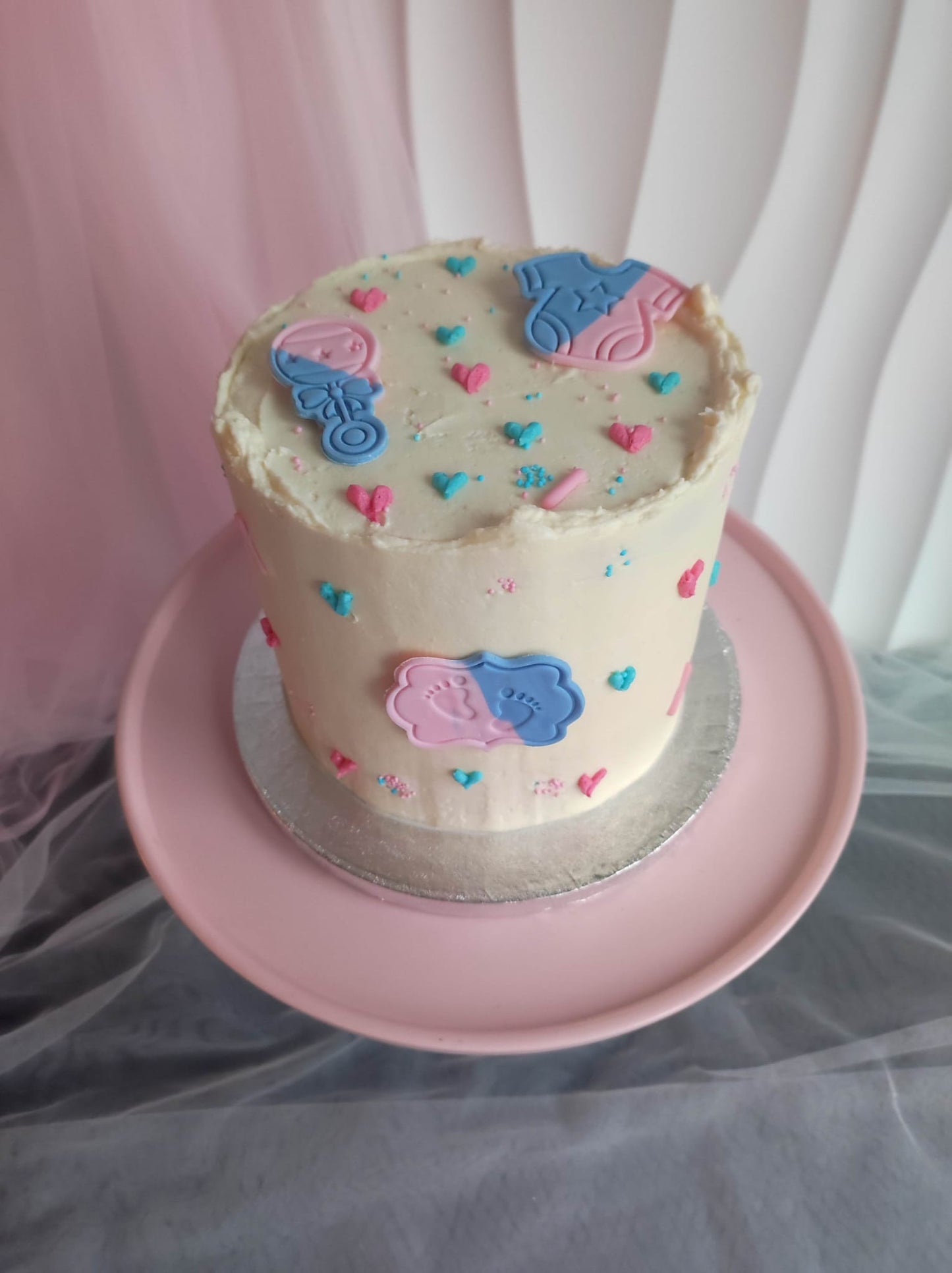 Gender Reveal Cake