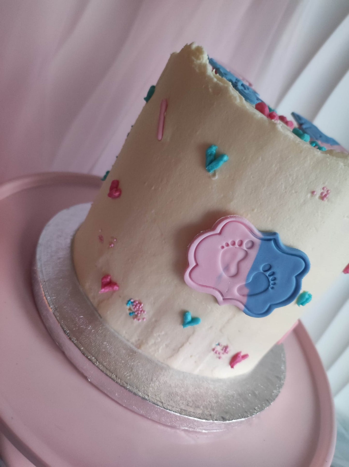 Gender Reveal Cake