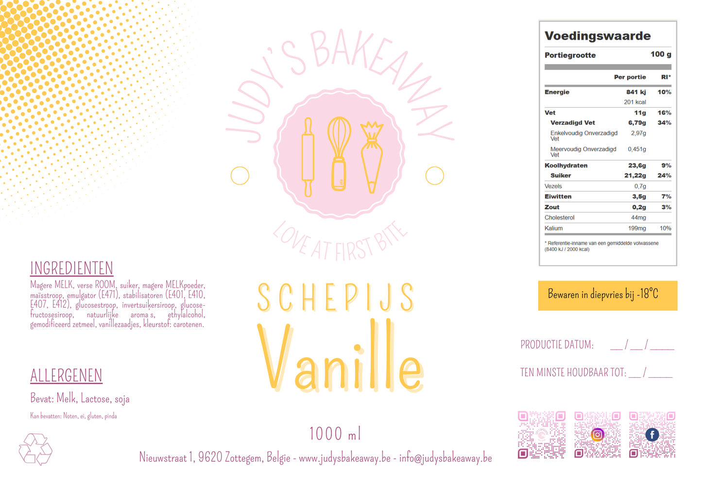 Vanille Ijs