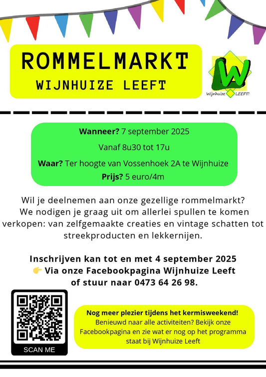 ROMMELMARKT - Wijnhuize Leeft