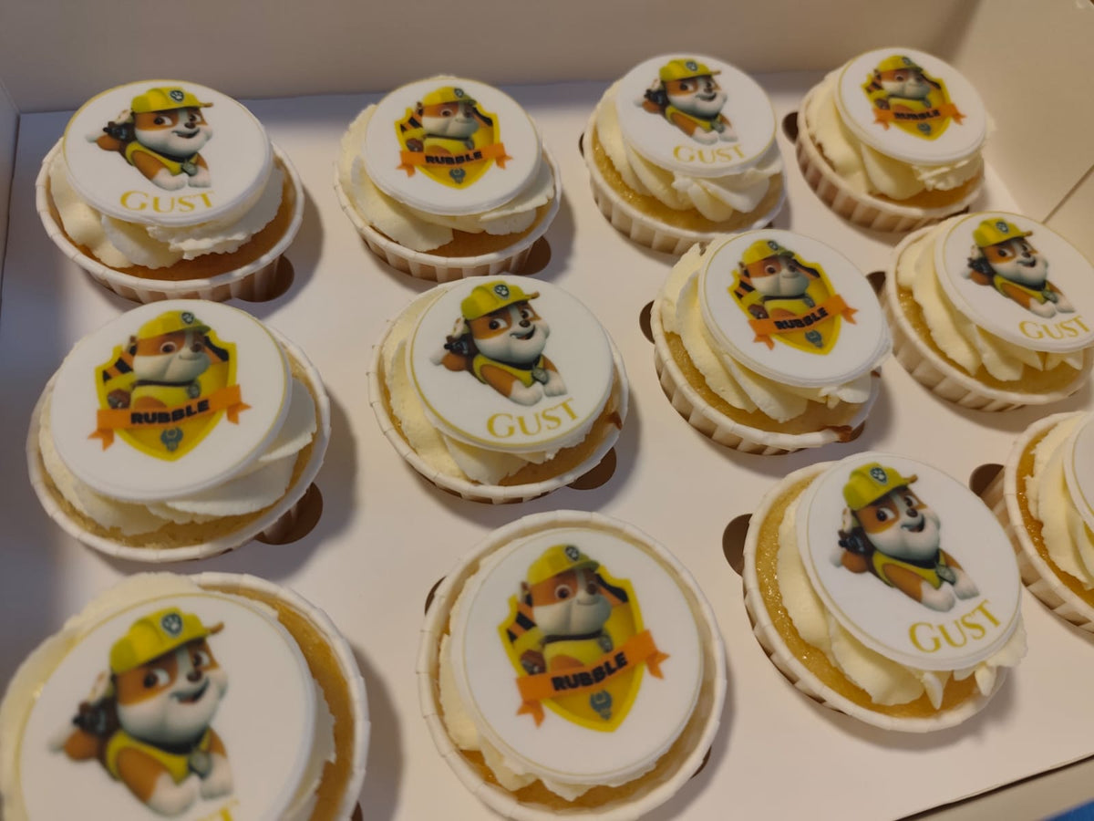 Cupcakes op maat – babyborrel – Judy's Bakeaway Zottegem