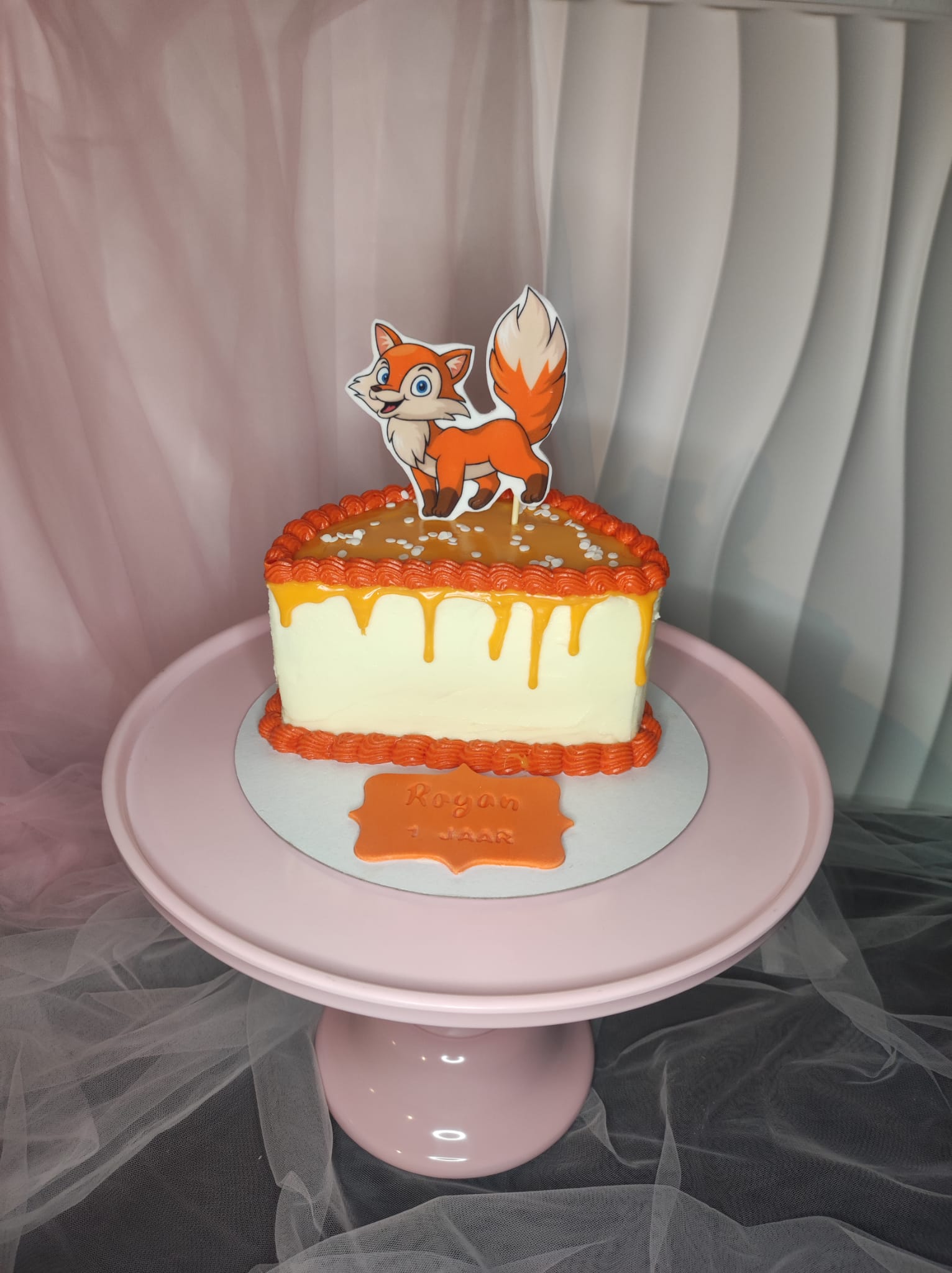 Butter cream Cake - half - vosje
