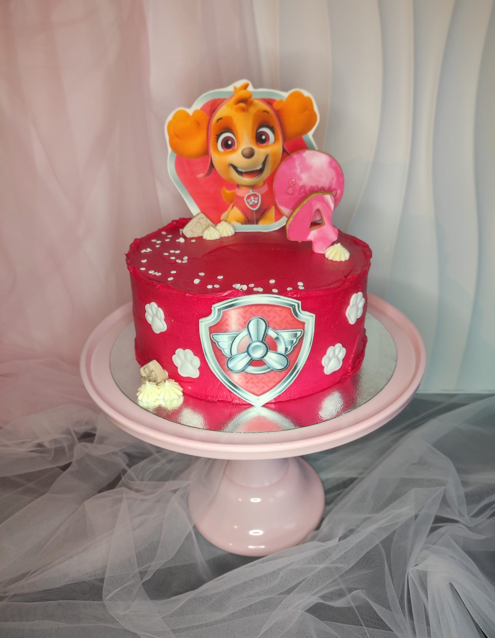 Butter cream cake - Paw Patrol - Skye