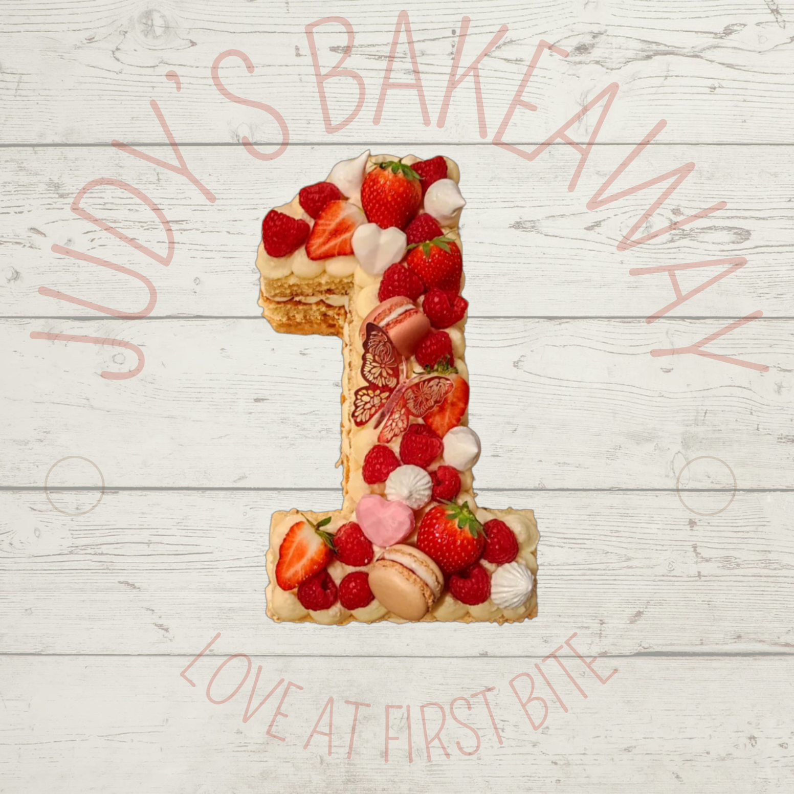 Cijfertaart - number cake - 1