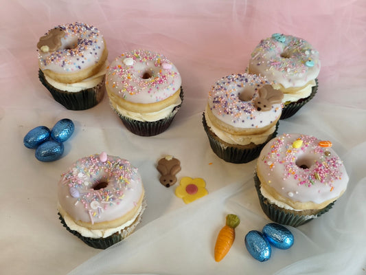 Pasen - Donut cupcakes
