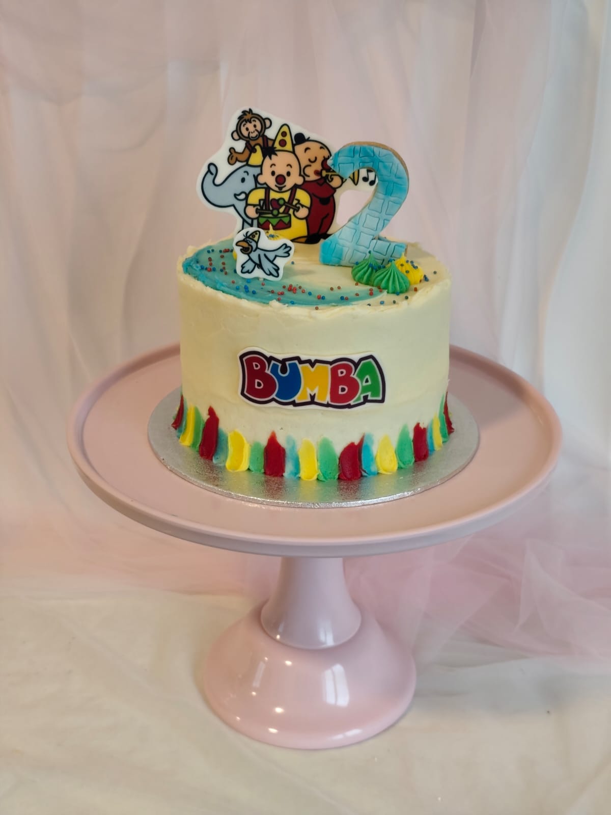 Bumba taart – themataart – feest – Judy's Bakeaway Zottegem