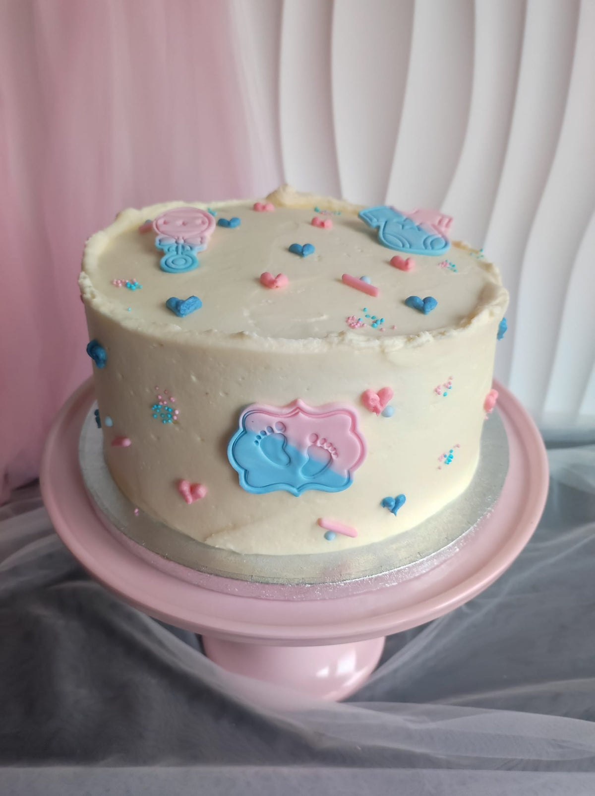 Gender Reveal Cake