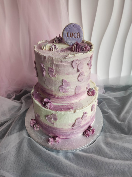Buttercream Cake - gestapeld