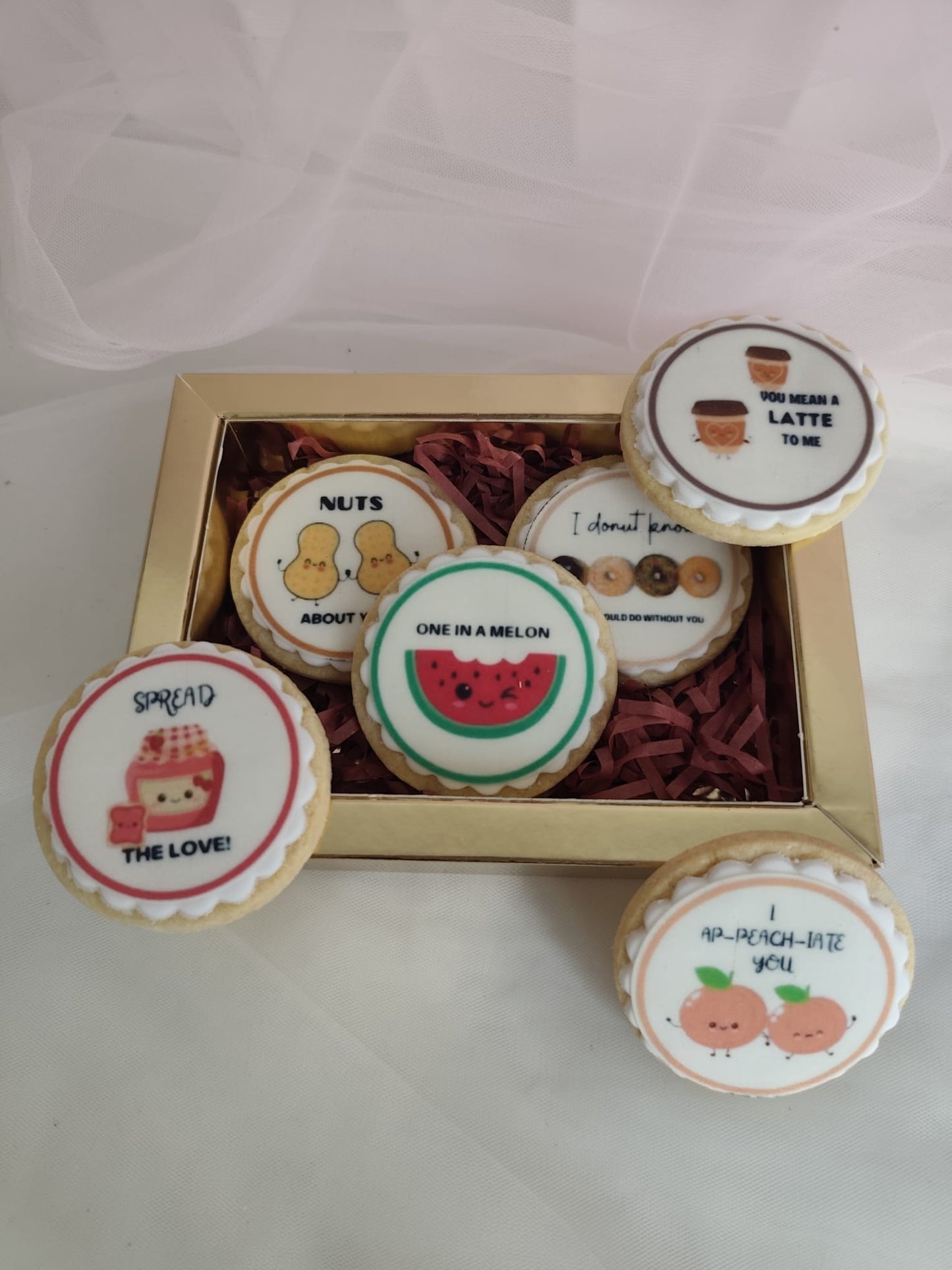 Judy's Valentijn koekjes - 6st