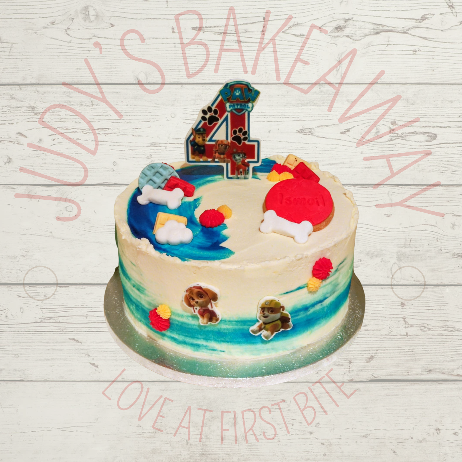 Paw Patrol theme cake