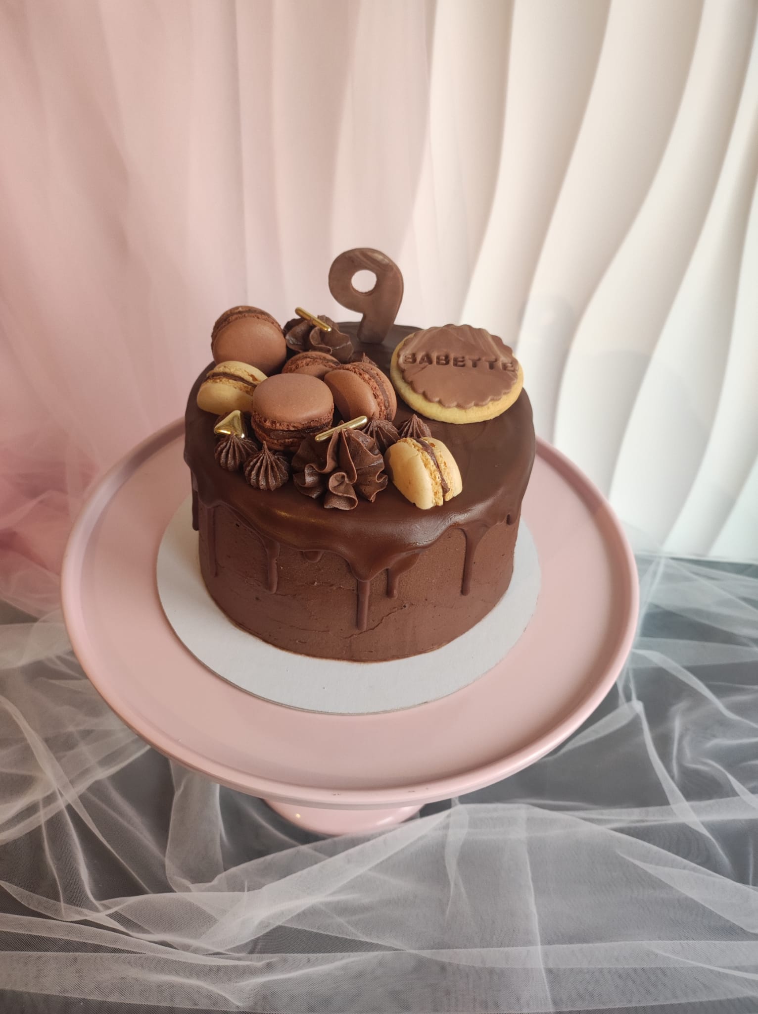 Verjaardagstaart - Judy's Bakeaway - Chocolade taart